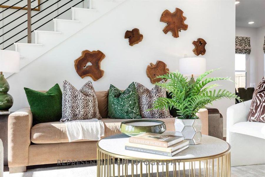 Furnished interior view inside a new home in , Royse City (Image 23).