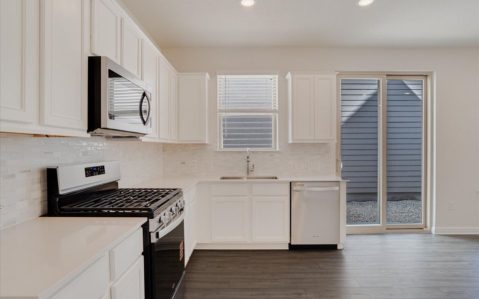 Furnished interior view inside a new home in Easton Park, Austin (Image 5).