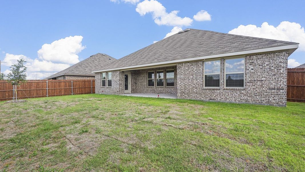 Representative exterior photo of a completed home built from the Frisco by D.R. Horton in Stonehaven, Caddo Mills, TX (Image 2). Representative exterior photo of a completed home built from the Frisco by D.R. Horton in Stonehaven, Caddo Mills, TX (Image 2).