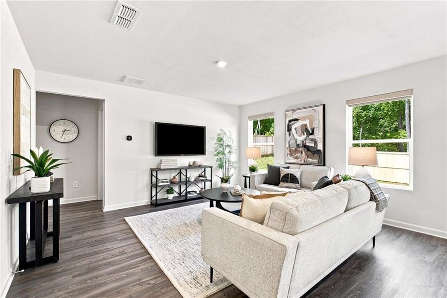 Furnished interior view inside a new home in Kingston Park, Kingston (Image 15).