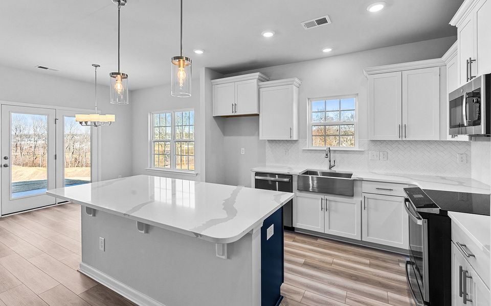 Furnished interior view inside a new home in Fieldstone, Lexington (Image 9).