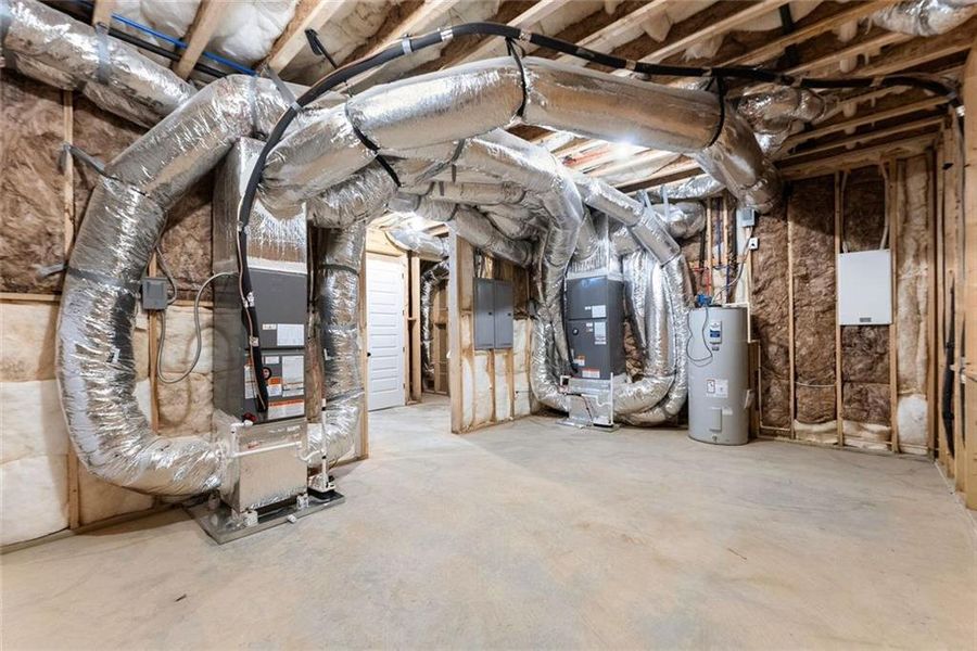 In-progress construction of a new home in , Gainesville, GA (Image 83).