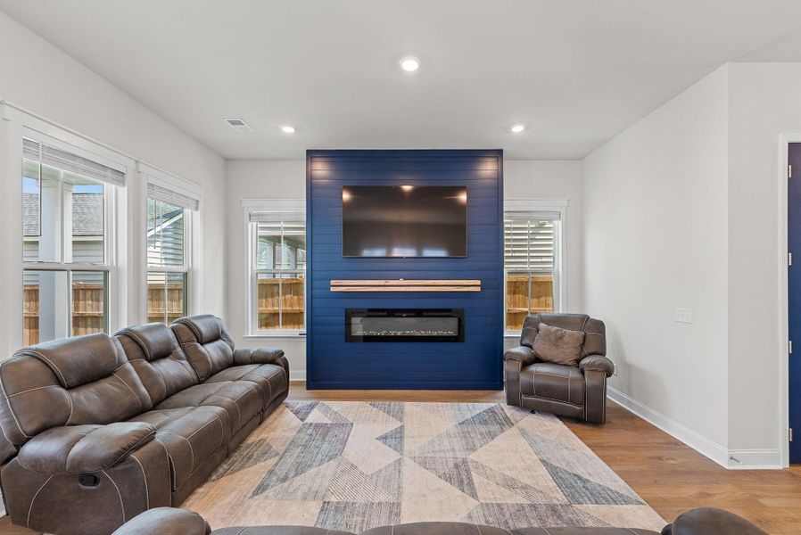 Furnished interior view inside a new home in Heron's Walk at Summers Corner, Summerville (Image 5).