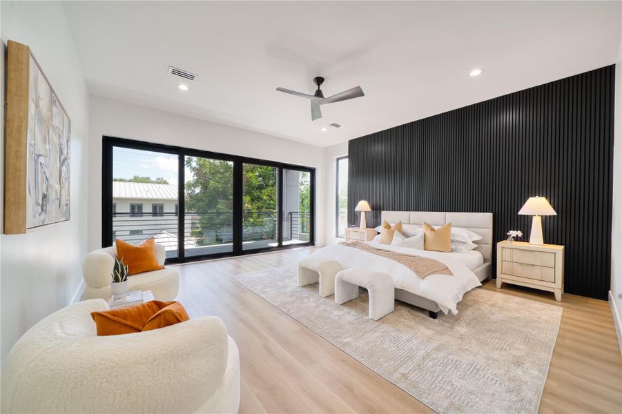 Furnished interior view inside a new home in , Houston (Image 17). Furnished interior view inside a new home in , Houston (Image 17).