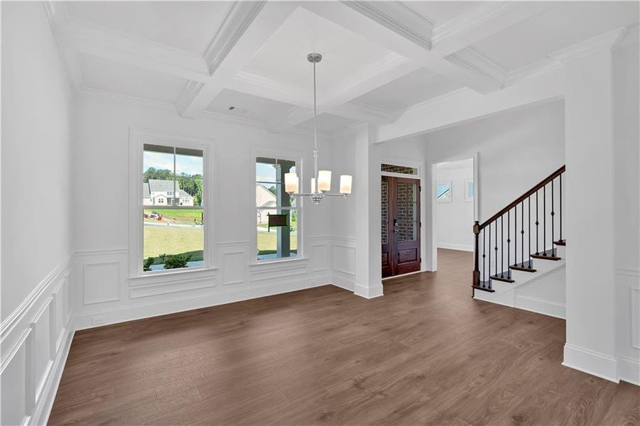 Spacious, unfurnished interior of a new home in Ford Landing, Acworth (Image 48).
