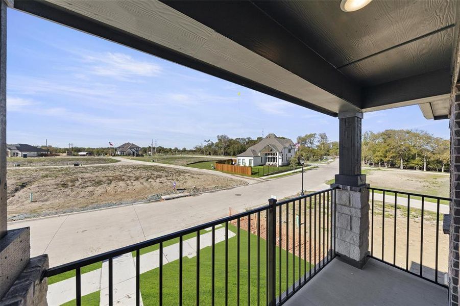 12810 Meadow Glen  Balcony