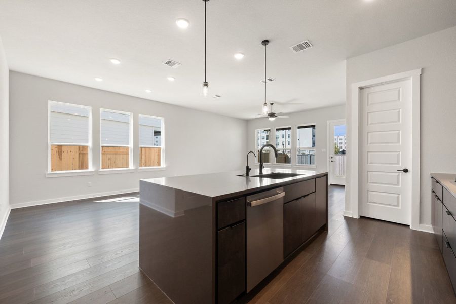 Furnished interior view inside a new home in Park Central, Georgetown (Image 9).