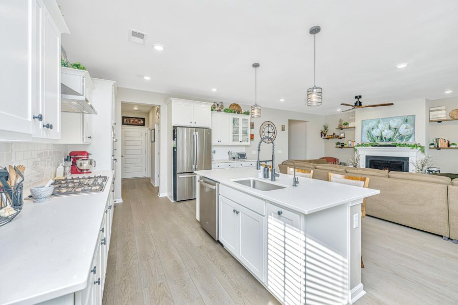 Furnished interior view inside a new home in , Summerville (Image 9).