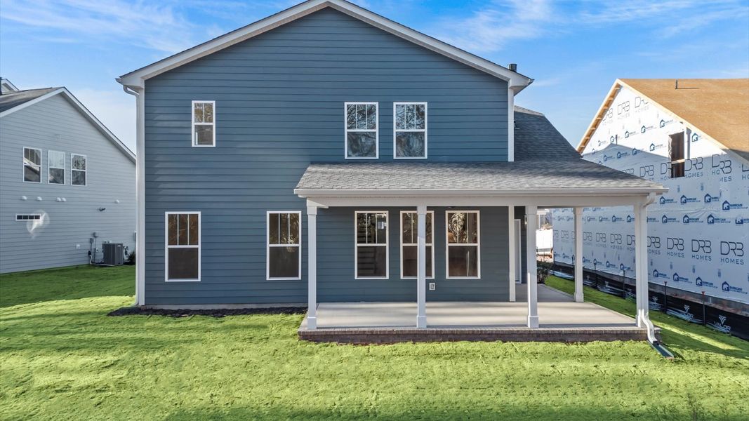 Established charm meets functional outdoor living with a spacious rear covered porch