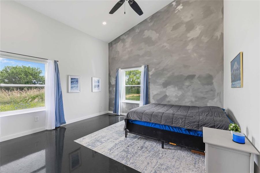 Furnished interior view inside a new home in , Bangs (Image 8).