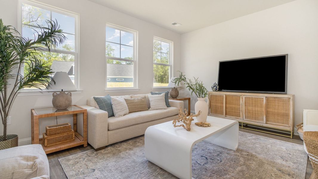 Furnished interior view inside a new home in The Retreat at Wild Wing, Conway (Image 10).