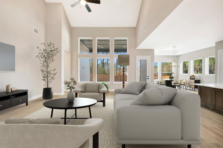 An example of what your Living area could look like!