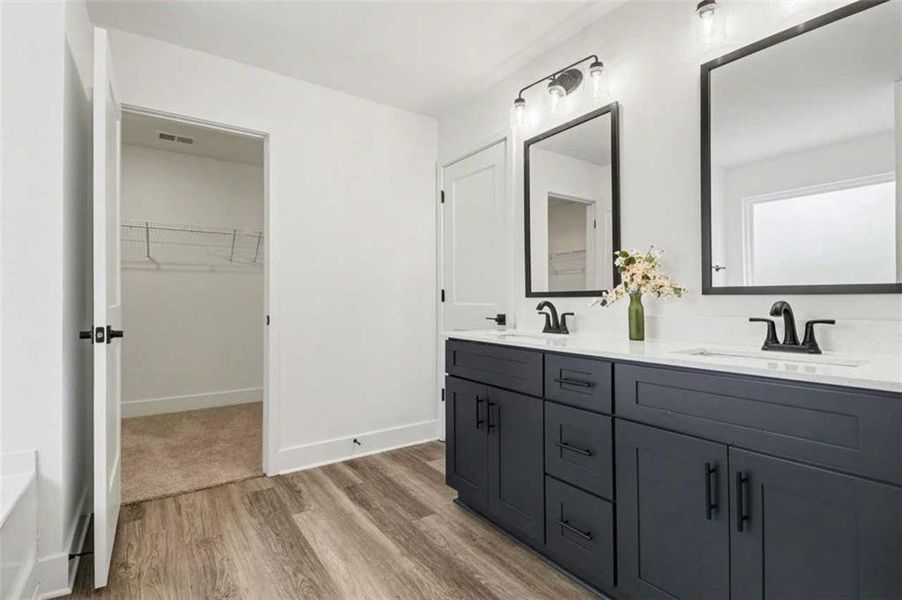Furnished interior view inside a new home in Thunder Ridge, Dawsonville (Image 6).