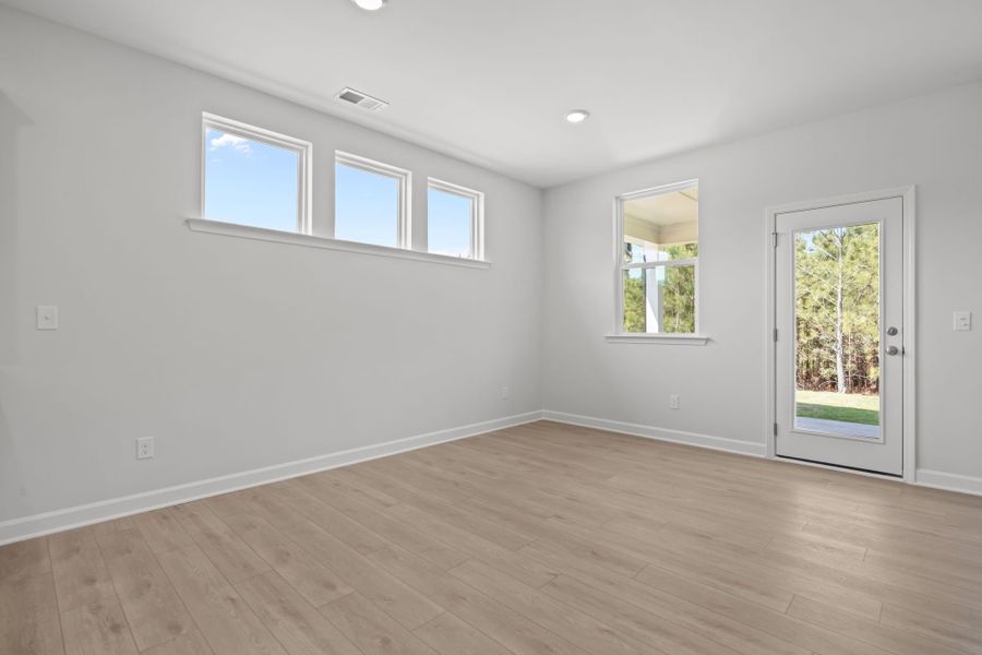 Representative unfurnished interior of a home built from the The Ashport B by Davidson Homes LLC in Saddle Creek Ranch, Cibolo (Image 22).