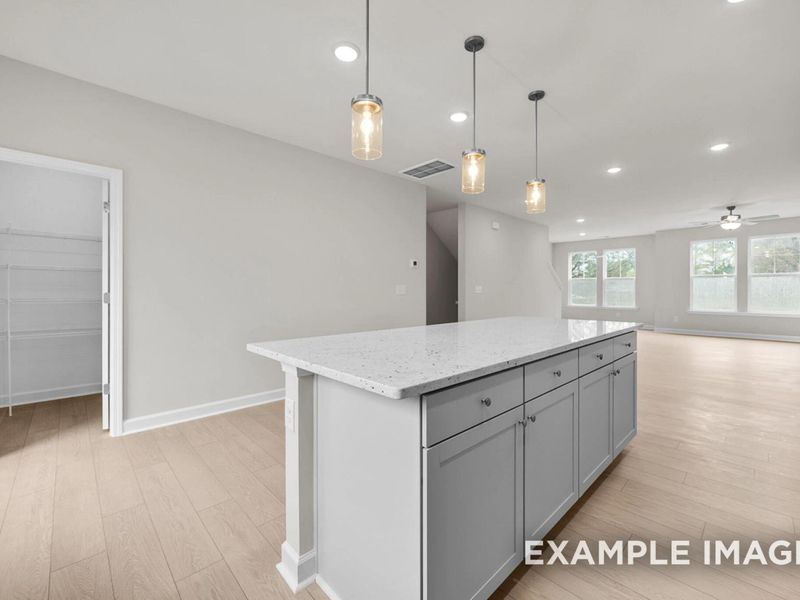 Furnished interior view inside a new home in Camden Park, Knightdale (Image 5).