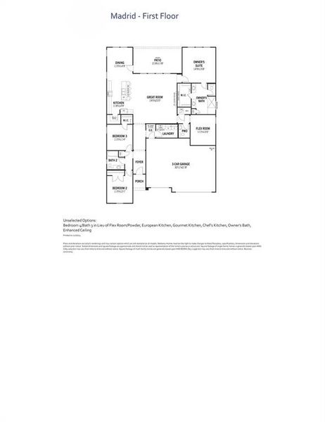 Madrid Floor Plan