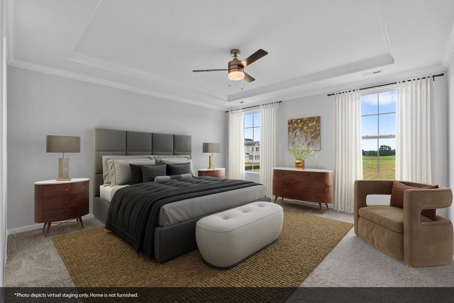 Furnished interior view inside a new home in Lilah Grove, Summerfield (Image 10).