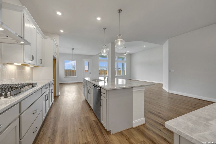 Furnished interior view inside a new home in Briggs Ranch – Signature Legacy Series, San Antonio (Image 7). Furnished interior view inside a new home in Briggs Ranch – Signature Legacy Series, San Antonio (Image 7).
