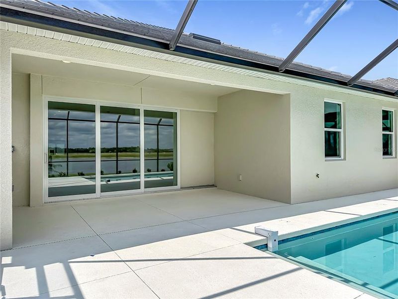 Exterior details and patio area of a home in Watercolor Place, Bradenton (Image 26). Exterior details and patio area of a home in Watercolor Place, Bradenton (Image 26).