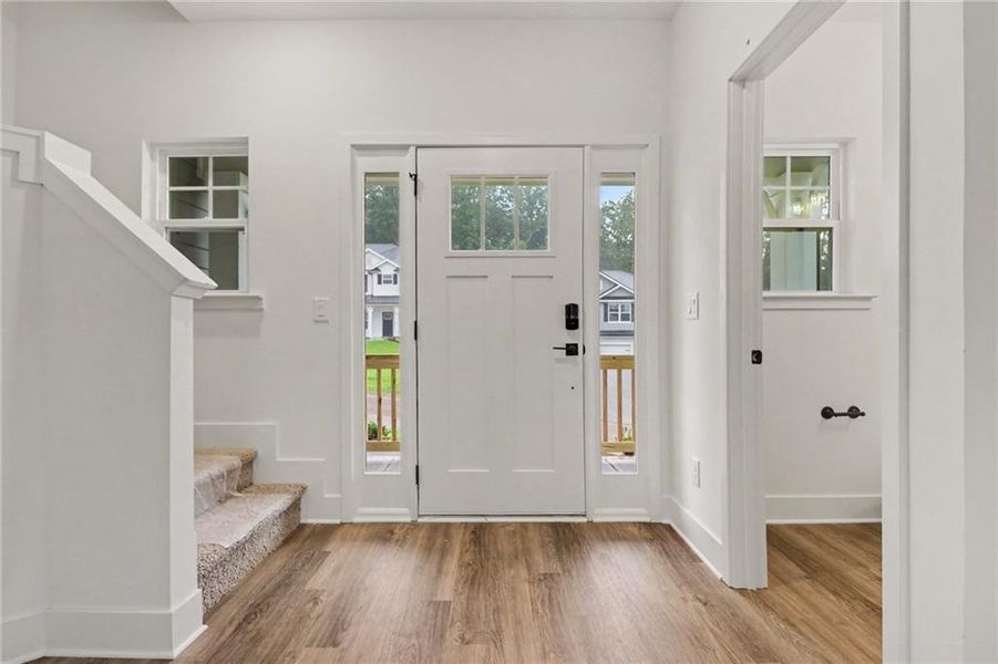 Spacious, unfurnished interior of a new home in Thunder Ridge, Dawsonville (Image 64).