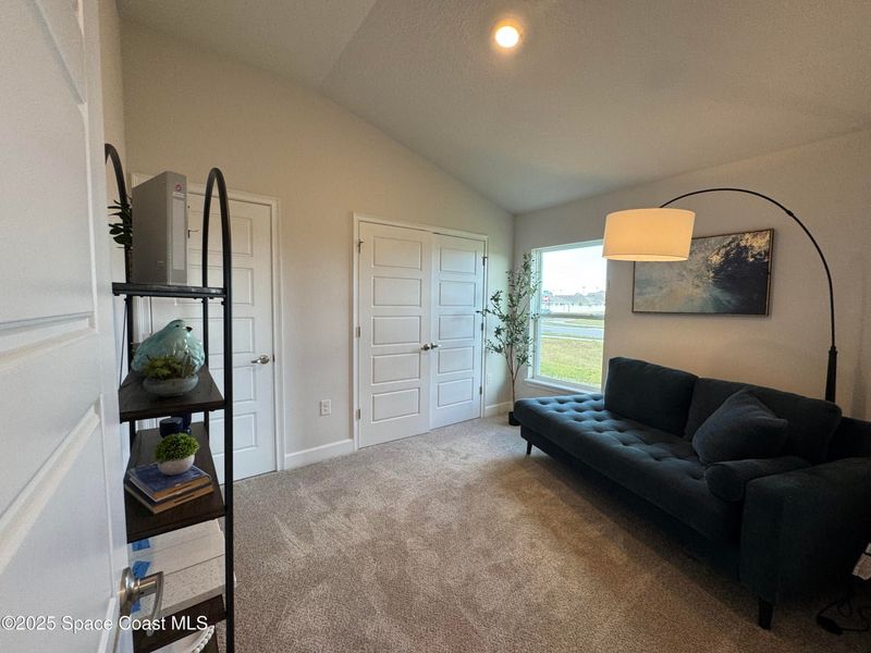 Furnished interior view inside a new home in St. John Preserve, Palm Bay (Image 13). Furnished interior view inside a new home in St. John Preserve, Palm Bay (Image 13).
