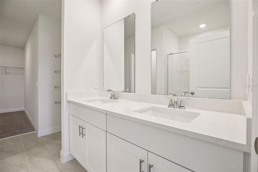 Furnished interior view inside a new home in The Reserve at Hammock Oaks - Classic Series, Lady Lake (Image 8).
