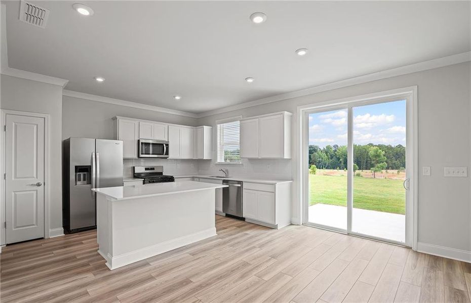 Furnished interior view inside a new home in Overland, Locust Grove (Image 8).