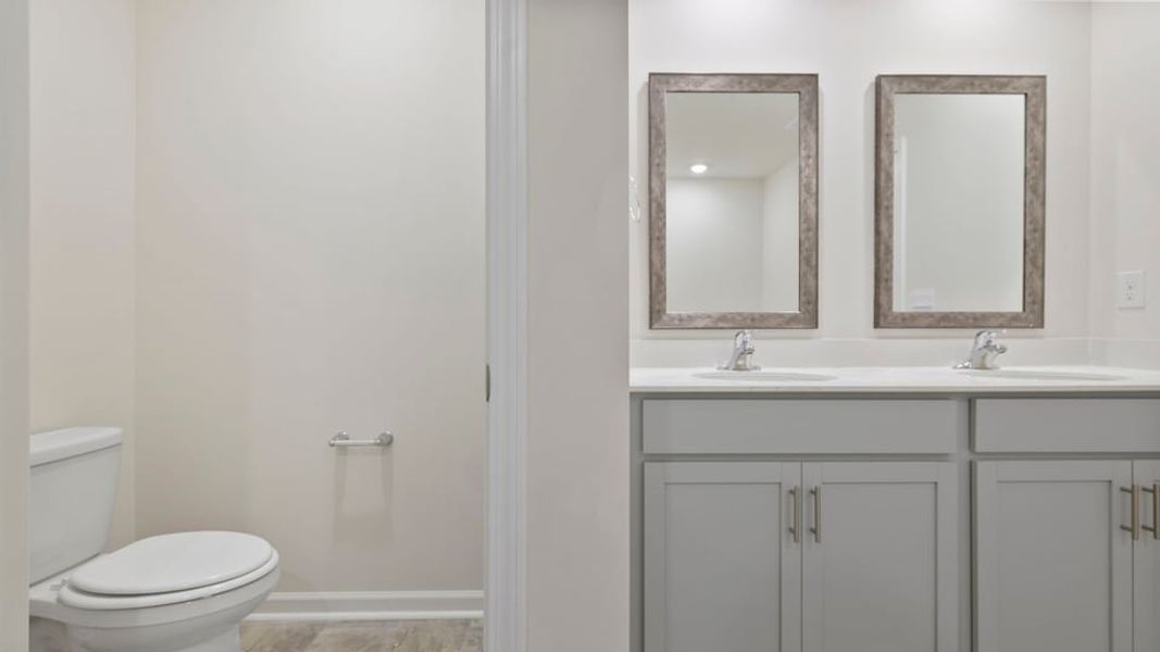 Furnished interior view inside a new home in Waverly Station, Greenwood (Image 13). Furnished interior view inside a new home in Waverly Station, Greenwood (Image 13).