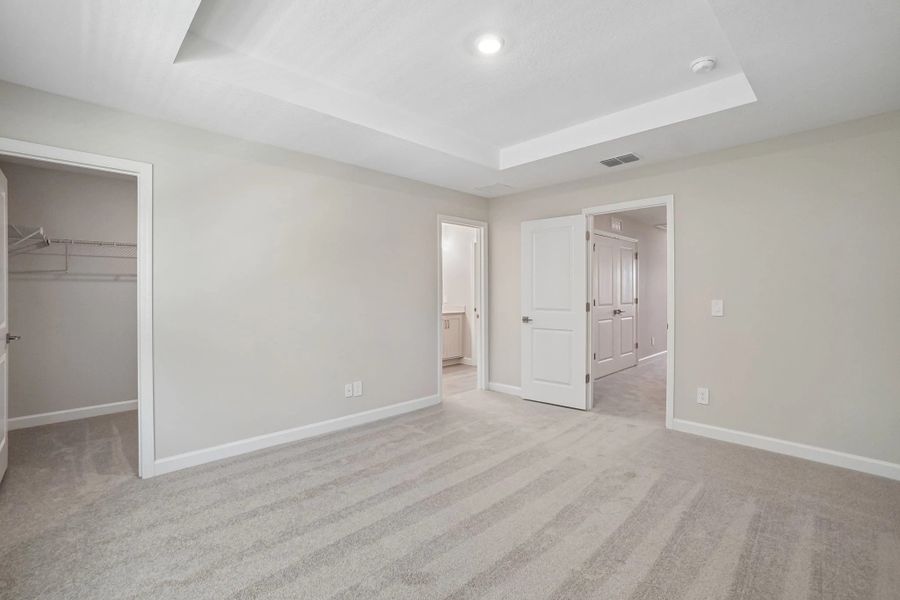 Primary bedroom features separate closet and bathroom - Representative images and renderings are for illustrative purposes Primary bedroom features separate closet and bathroom - Representative images and renderings are for illustrative purposes