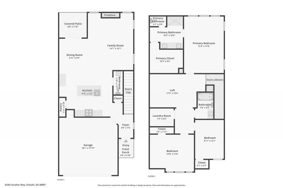 2D floor plan layout of this home in , Duluth, GA (Image 5). 2D floor plan layout of this home in , Duluth, GA (Image 5).