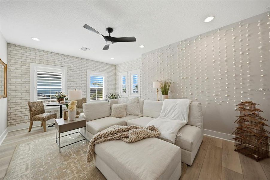 Furnished interior view inside a new home in , Venice (Image 15).