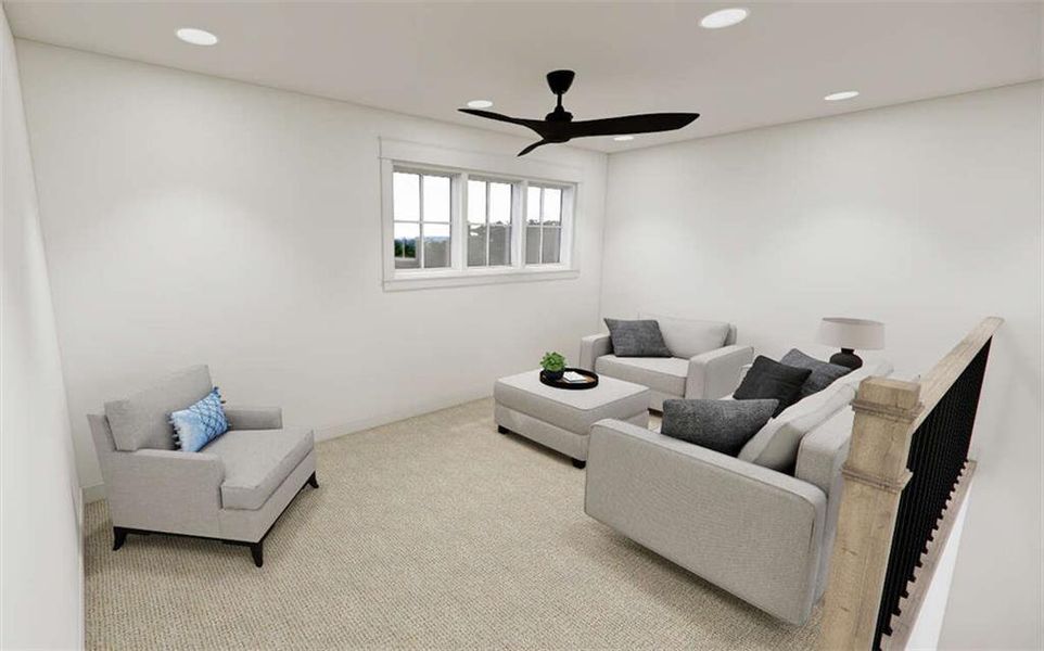 Furnished interior view inside a new home in , Acworth (Image 28).