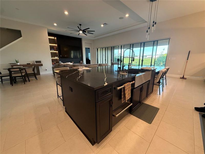Furnished interior view inside a new home in , San Antonio (Image 16).