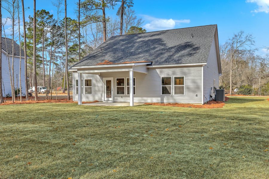 Exterior details and patio area of a home in , Summerville (Image 29).