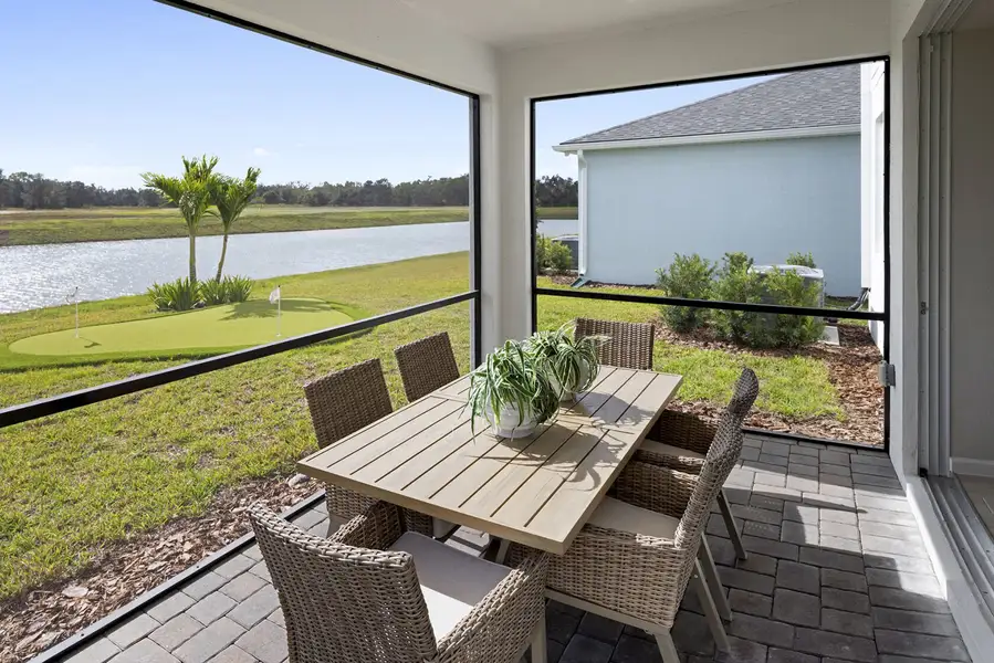 Representative exterior details of a home built from the Woodruff by Mattamy Homes in Crosswind Ranch, Parrish (Image 3).