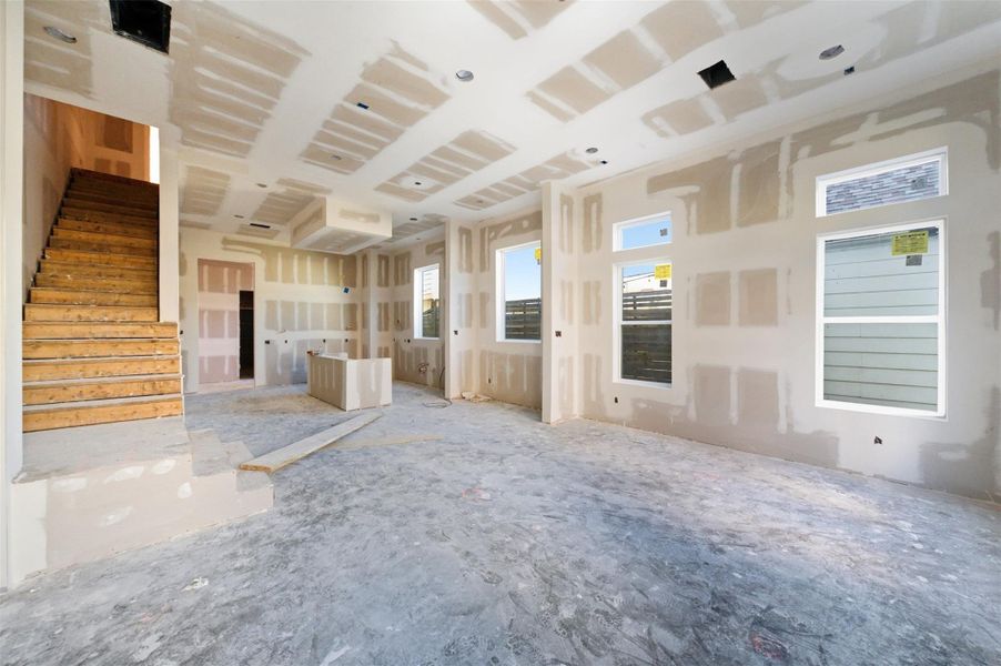 In-progress construction of a new home in , Houston, TX (Image 41). In-progress construction of a new home in , Houston, TX (Image 41).