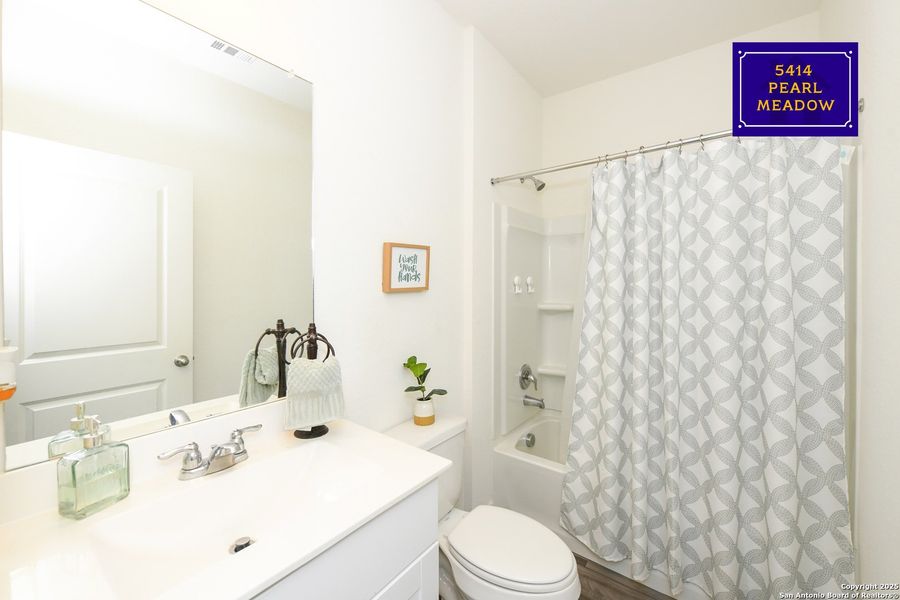 Furnished interior view inside a new home in Liberte, Converse (Image 15).