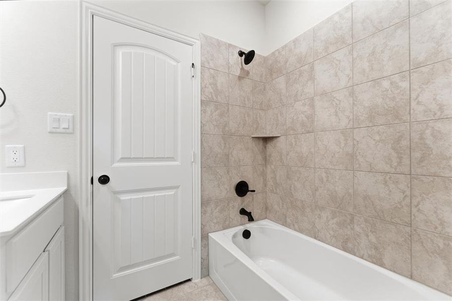 Furnished interior view inside a new home in Northstar, Haslet (Image 6).