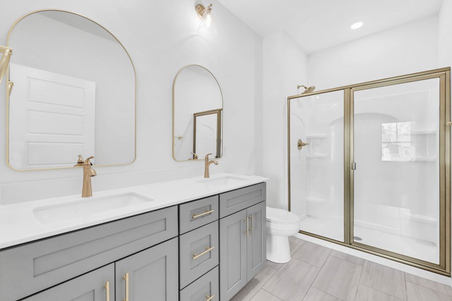 Furnished interior view inside a new home in Fletchers Bend, Clarksville (Image 9). Furnished interior view inside a new home in Fletchers Bend, Clarksville (Image 9).