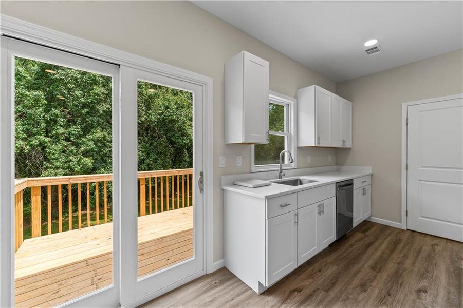 Furnished interior view inside a new home in , Flowery Branch (Image 6).