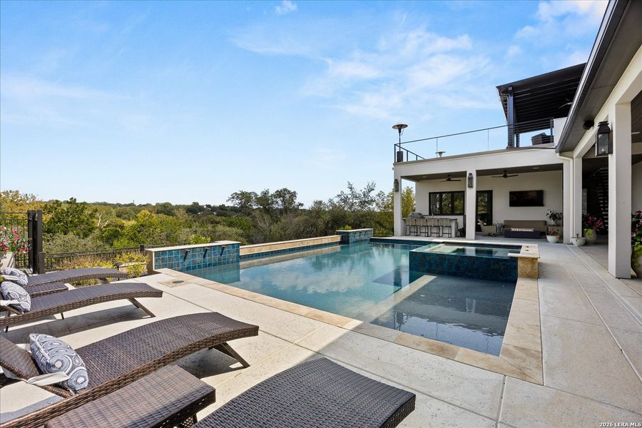 Exterior details and patio area of a home in , Fair Oaks Ranch (Image 24).