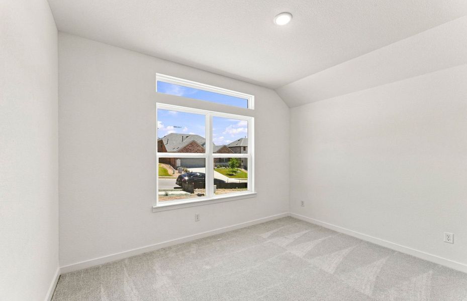 Representative unfurnished interior of a home built from the Elliott by Pulte Homes in West Cypress Hills, Spicewood (Image 23).