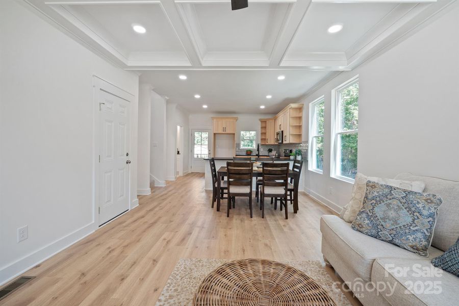 View from the front door