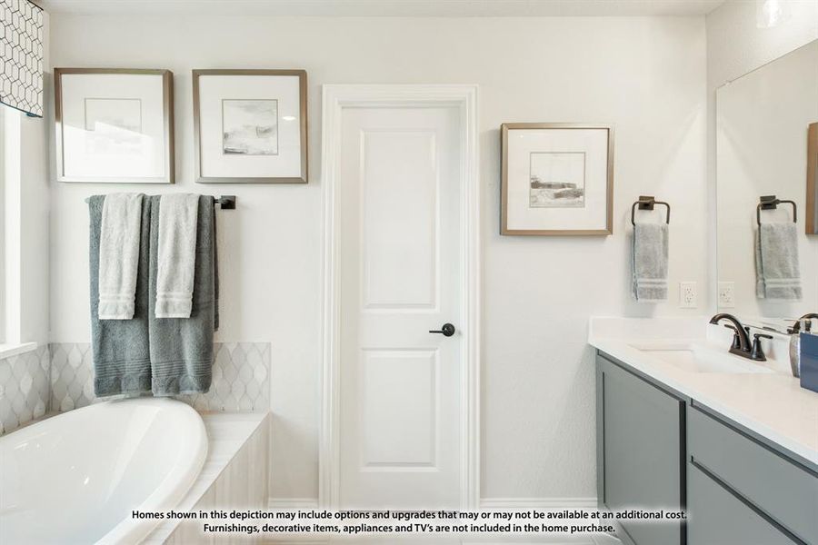 Furnished interior view inside a new home in Somerset, Mansfield (Image 27).