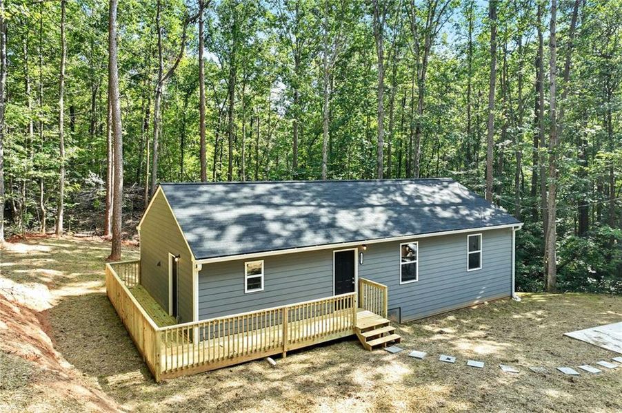Exterior details and patio area of a home in , Martin (Image 3). Exterior details and patio area of a home in , Martin (Image 3).