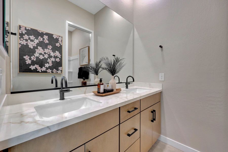 Representative furnished interior of a home built from the Lilac by Mattamy Homes in White Tank Vistas, Waddell (Image 34).