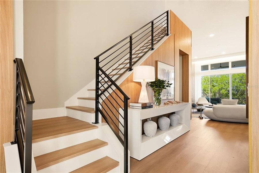 Furnished interior view inside a new home in Avalon Ridge, Winter Garden (Image 13).