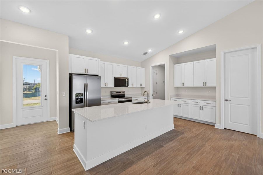 Furnished interior view inside a new home in Cape Coral, Cape Coral (Image 11). Furnished interior view inside a new home in Cape Coral, Cape Coral (Image 11).