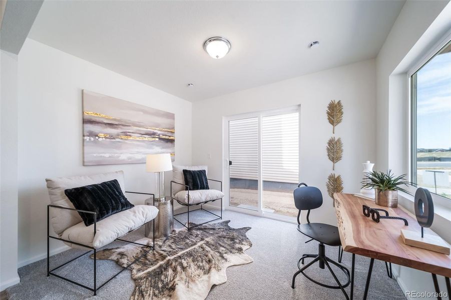 Furnished interior view inside a new home in , Commerce City (Image 5).