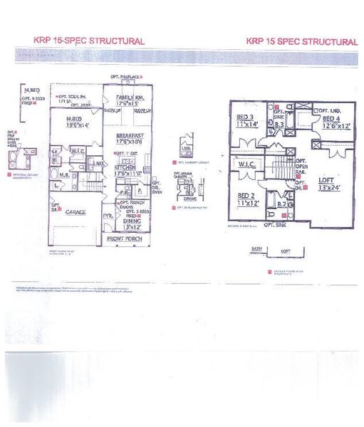 2D floor plan layout of this home in , Hollywood, SC (Image 3).